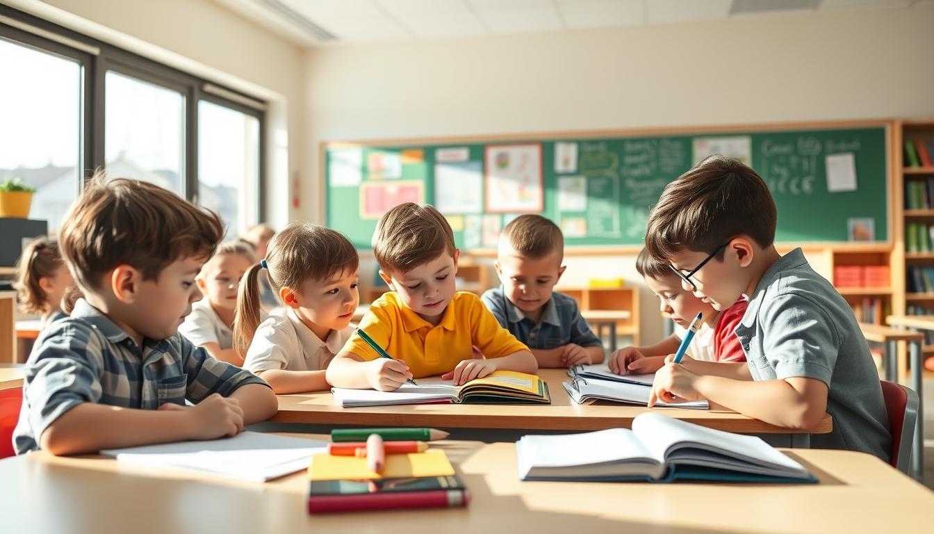 Modern university campus for students